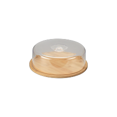 Bamboo Round Tray with Cover
