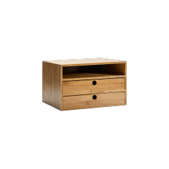 Bamboo Drawer Storage Cabinet