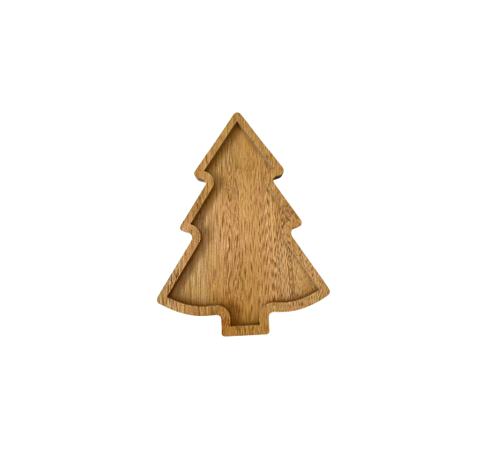 Christmas Tree Single-Compartment Tray