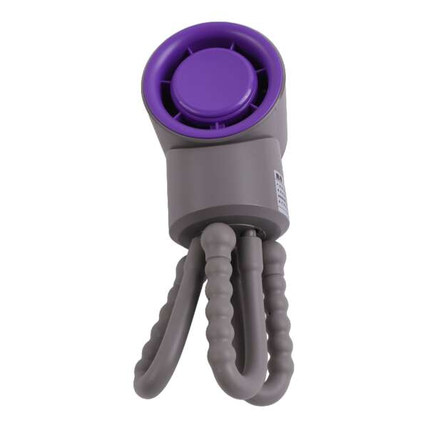 Handheld Mini USB Fan — Silent, High-Power Airflow, Digital Display, Dual-Battery, Long-Lasting, Portable