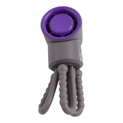 Handheld Mini USB Fan — Silent, High-Power Airflow, Digital Display, Dual-Battery, Long-Lasting, Portable