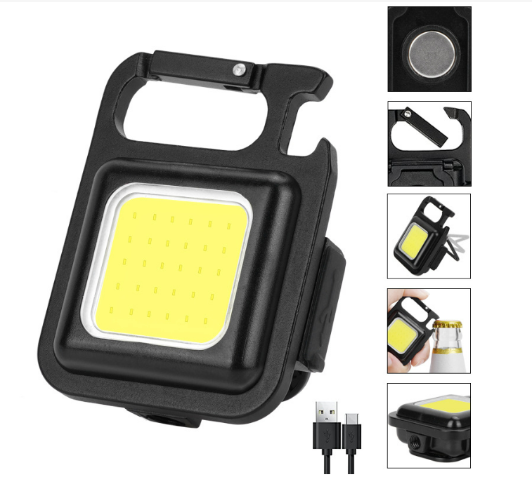 Aluminum Keychain Light--Ultra-light, portable and versatile