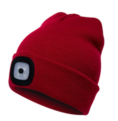 OUTDOOR KNITTED LIGHTING HAT--protable,lighting