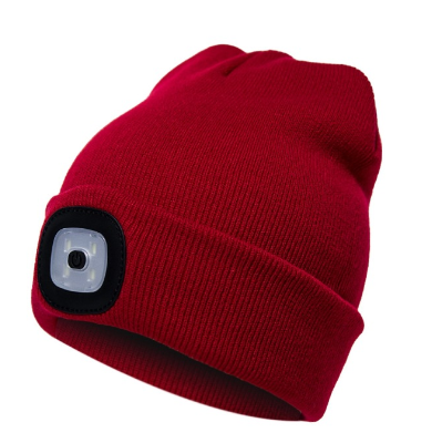 OUTDOOR KNITTED LIGHTING HAT--protable,lighting