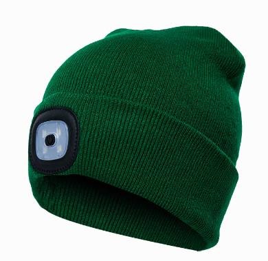 OUTDOOR KNITTED LIGHTING HAT--protable,lighting