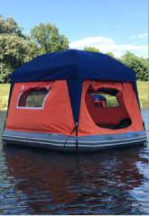 INFLATABLE WATER TENT--waterproof,electric air pump
