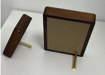 Solid wood photo frame with copper screw--Retro, beautiful