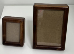 Solid wood photo frame with copper screw--Retro, beautiful