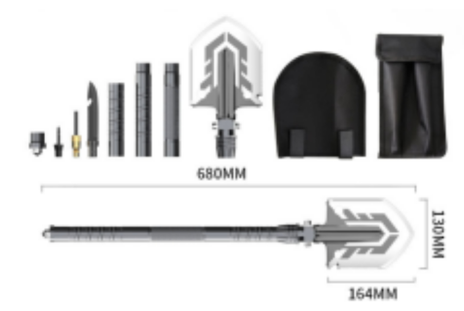 Outdoor shovel---portable