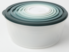 7pc Food Container Set--Light, large capacity,Save space