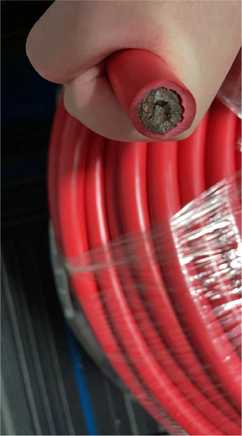 Cable  - good electrical conductivity,  antiflaming, high  temperature resistance