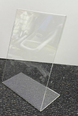Acrylic L-frame--High transparency, lightweight, durable, safe, easy to clean, design diversity and environmental protection