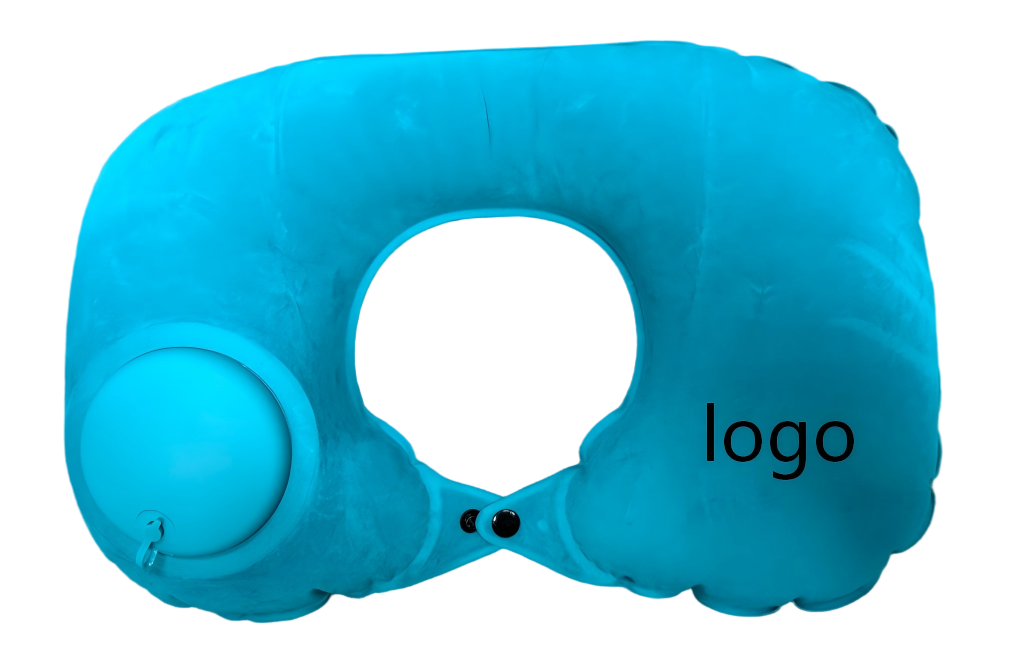 HOTEL INFLATABLE NECK AIR PILLOW--