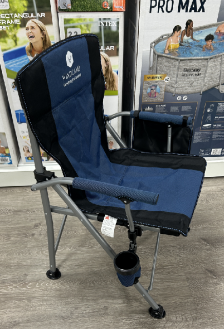 Foldable camping chair--portable, easy-carrying, comfortable good load-bearing capacity