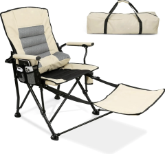 Portable Camping Chair with foot extention--portable, easy-carrying, high quality