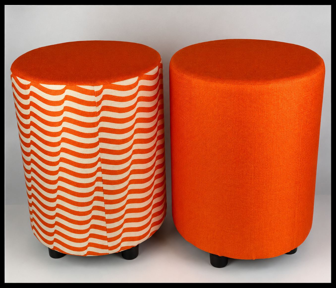 Round promotional stool