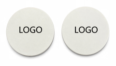 COASTERS--Environmental protection, engraving clear logo