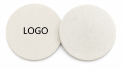 COASTERS--Environmental protection, engraving clear logo