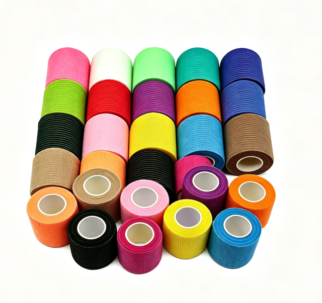 Elastic Bandage Tape 2.5cm*4.5m---Soft, breathable, high elasticity