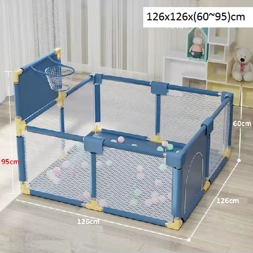 Baby Playpen Kids Safety Activity Center Indoor Outdoor Toddler Fence with Breathable Mesh