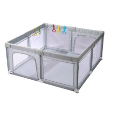 Baby Playpen Baby Playard, Playpen for Babies and Toddlers with Gate, lovely Baby Fence, Sturdy Safety Playpen, Indoor & Outdoor Kids Activity Center