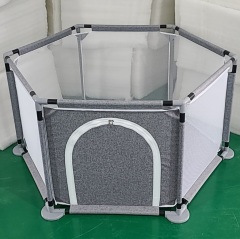 Kids Play Pen Yard Oxford Mesh Fabric Baby safety Portable Folding Baby Playpen