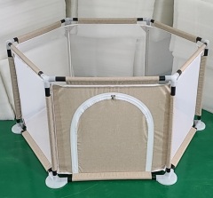 Kids Play Pen Yard Oxford Mesh Fabric Baby safety Portable Folding Baby Playpen