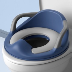 Baby Potty Training Toddler Toilet Seat,with Safety Handles,Splash Guard