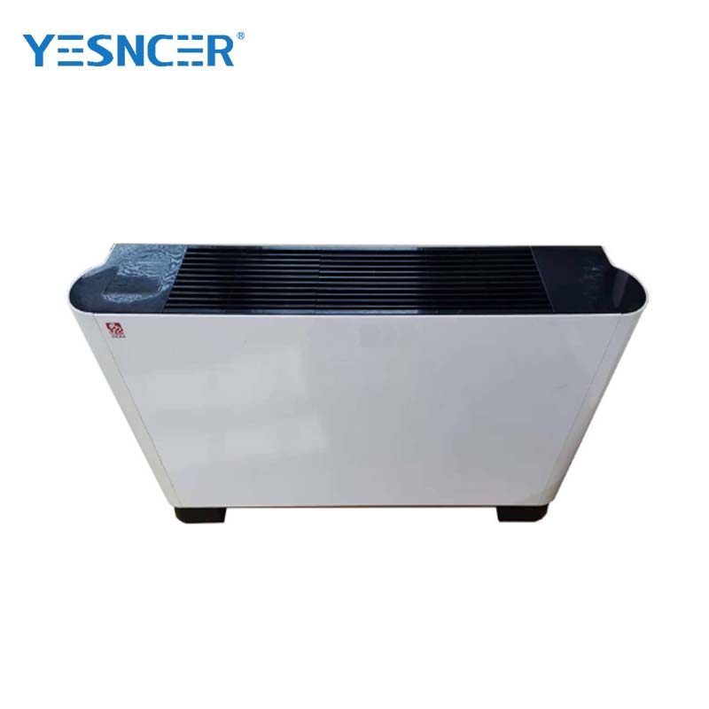 Slim exposed fan coil unit