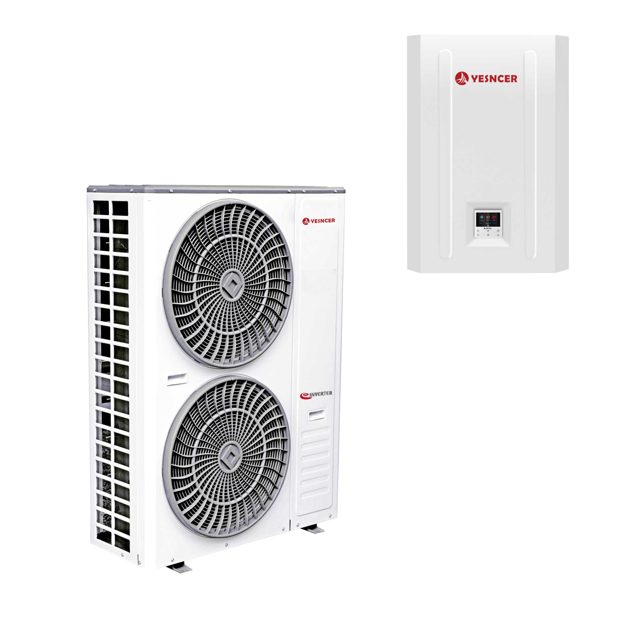 الاتحاد الأوروبي بيع جيدا R32 تيار مستمر العاكس EVI 8-20KW أحادية الكتلة الهواء إلى مضخة حرارة للمياه سخان المياه للتدفئة والتبريد مع جهاز التحكم عن بعد