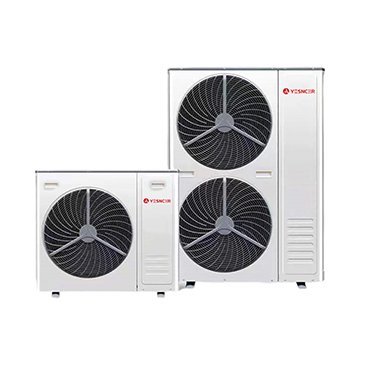2024 EU R32 DC Inverter EVI 8-30KW split air to water heat pump water heater for heating cooling with remote control
