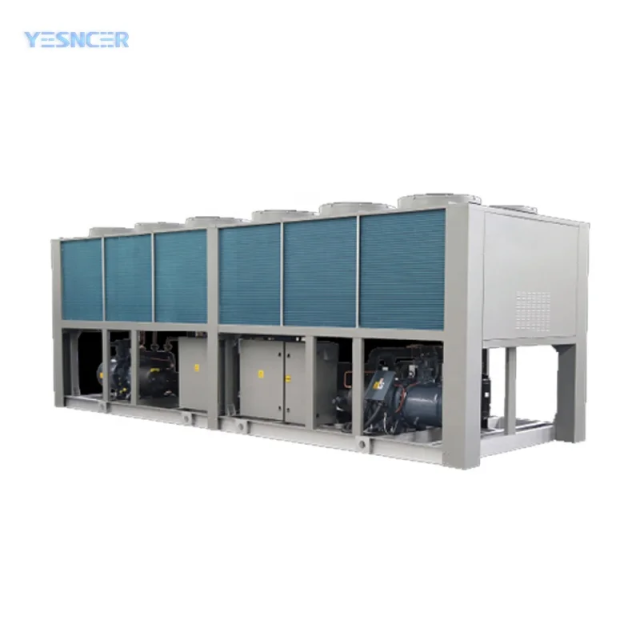 New High-Efficiency R134a Household Air-Cooled Water Chiller PLC Core Components Manufacturing Plants Retail Farms Vortex Heat