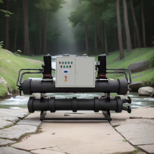 24kw Industrial Water Cooled Chiller for Villa 380v with Remote Control Used Food Shop Key Component Includes Compressor Motor