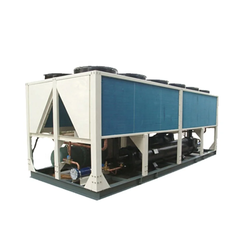 New High-Efficiency R134a Household Air-Cooled Water Chiller PLC Core Components Manufacturing Plants Retail Farms Vortex Heat