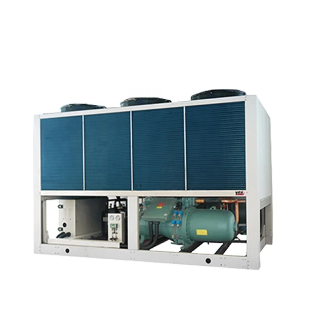 New High-Efficiency R134a Household Air-Cooled Water Chiller PLC Core Components Manufacturing Plants Retail Farms Vortex Heat