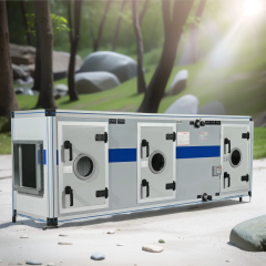 1KW / 2KW / 5KW وحدة معالجة الهواء في السقف تعمل بالتيار المتردد محرك جديد منخفض السعر وحدة الماء المبرد الجهد 230 Vac