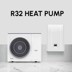 Digital Split Type  Small Household Air to Water Split Refrigeration Heating with Remote Control Air-Cooled Heat Pump