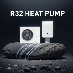 Digital Split Type  Small Household Air to Water Split Refrigeration Heating with Remote Control Air-Cooled Heat Pump