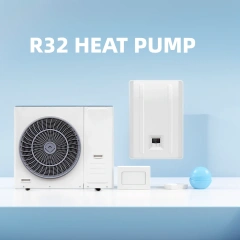 Digital Split Type  Small Household Air to Water Split Refrigeration Heating with Remote Control Air-Cooled Heat Pump