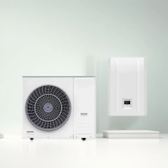 Digital Split Type  Small Household Air to Water Split Refrigeration Heating with Remote Control Air-Cooled Heat Pump