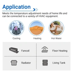 High cop smart wifi dc inverter ERP A+++ monobloc air source heat pump r290 heating heat pump