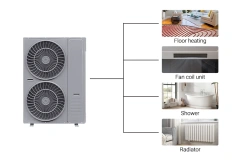High cop smart wifi dc inverter ERP A+++ monobloc air source heat pump r290 heating heat pump