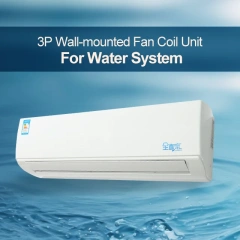 3P Hvac system Water based hang wall mounted fcu Fan Coil Unit For Heating and Cooling
