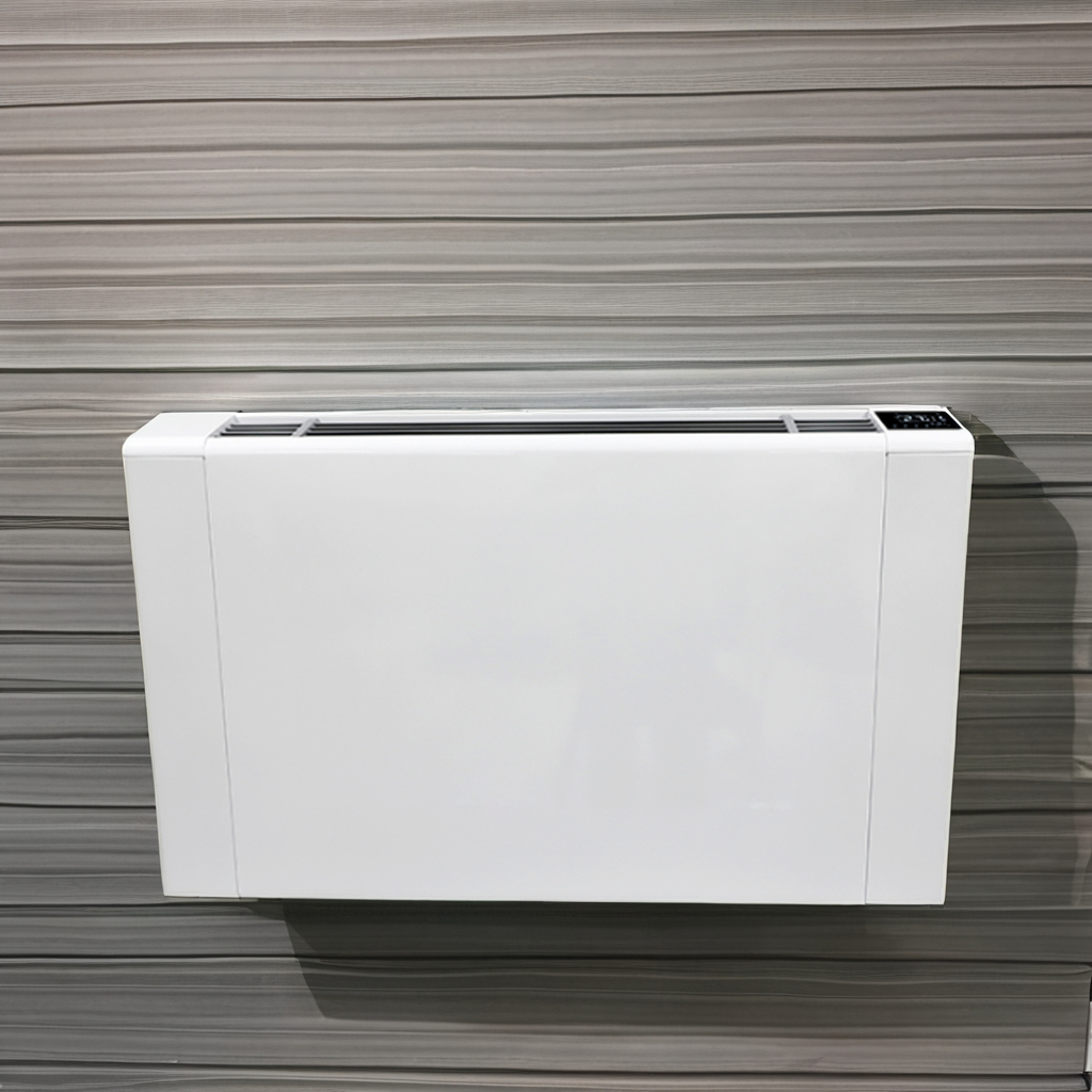 yesncer slim chilled water wall mounted/vertical open wifi thermostat controller chillwater fcu fan coil unit for cooling
