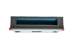 New 220V blcd motor horizontal concealed slim ducted water fan coils for Hotels, greenhouses, schools