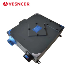 تهوية المنزل بالكامل ERV وحدة معالجة الهواء بمروحة العادم الصناعية لتبادل الهواء النقي للمنزل