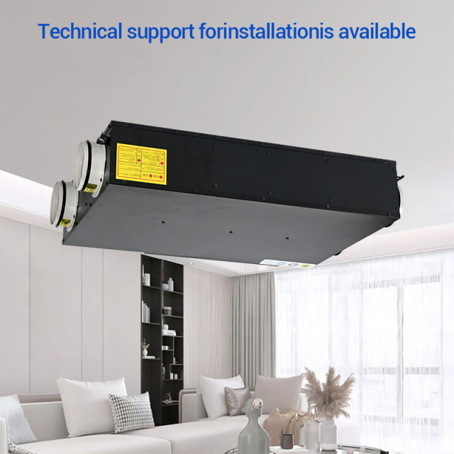 مبادل الهواء النقي لأنظمة التهوية ذات الكفاءة في استهلاك الطاقة