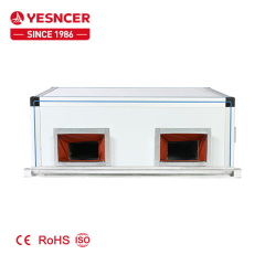 تهوية المنزل بالكامل ERV وحدة معالجة الهواء بمروحة العادم الصناعية لتبادل الهواء النقي للمنزل