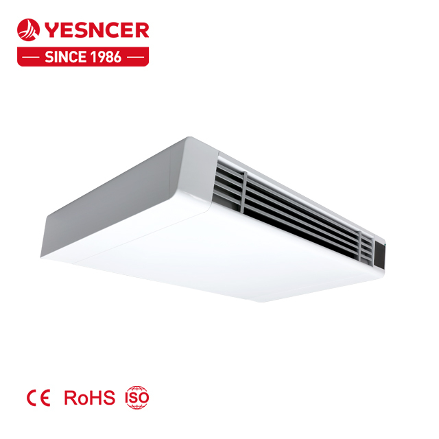 High Efficiency Ultra thin floor standing/wall mounted/ceiling mounted exposed Water fcu fan coil unit for hotels heating