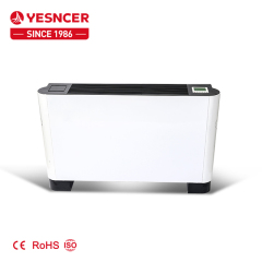 Elegant, environmentally friendly water-cooled fan coil units designed for four months of high temperatures